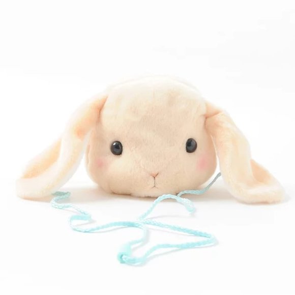 Pote Usa Loppy Rabbit Face Pochettes - Picture 2 of 5